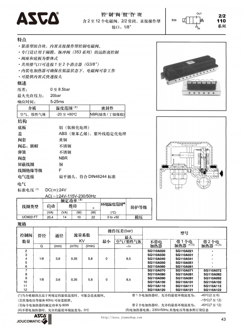 ASCO电磁阀选型样本_页面_44