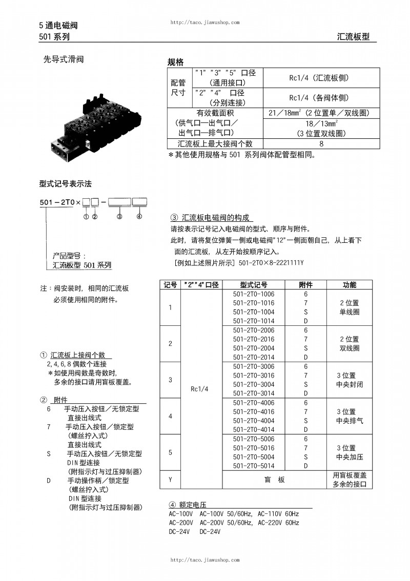 日本TACO电磁阀、双位阀选型手册（中文版）_页面_04