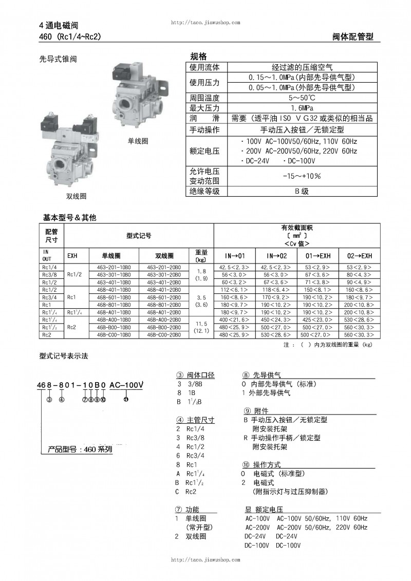 日本TACO电磁阀、双位阀选型手册（中文版）_页面_24