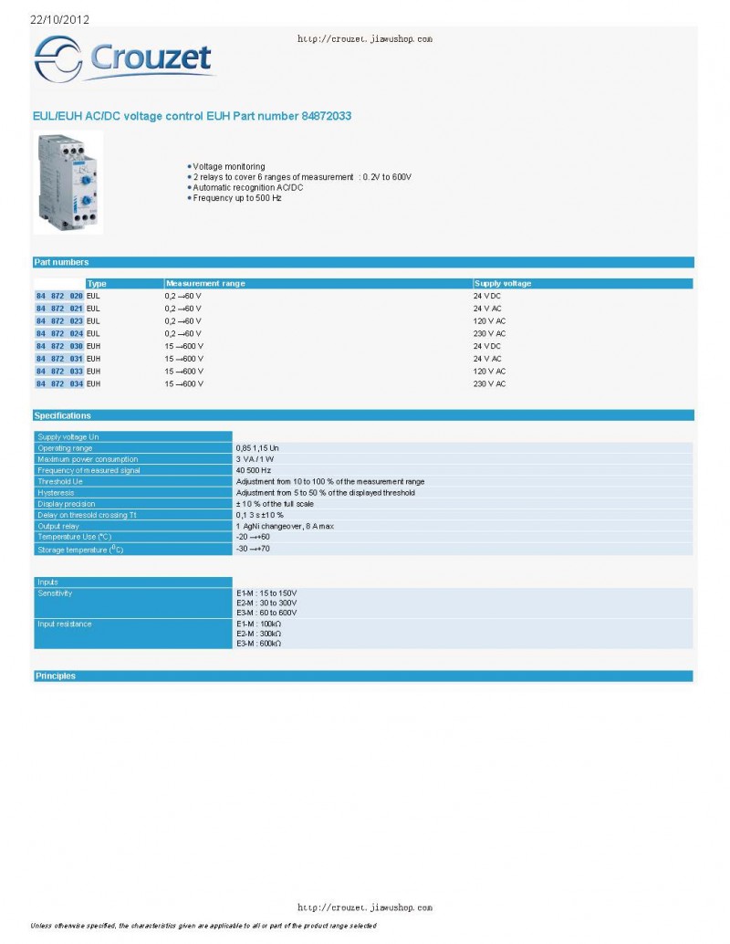 Crouzet电压监控继电器84872021_页面_1