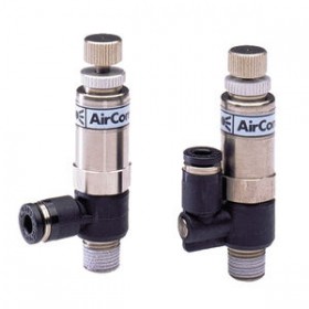 AirCom 压缩空气压力调节器,单 ,活塞,小型