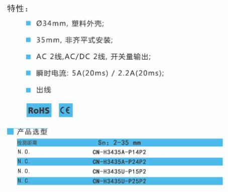 BEDOOKSENSOR电容式接近开关