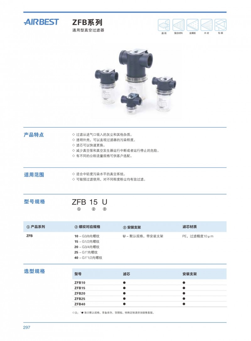 CAAP真空过滤器 