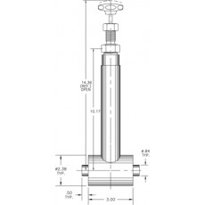 CRYOCOMP 真空夹套截止阀C2041-M21系列