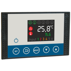 WELBA 带 TFT 显示屏的温度控制器 MRFC-3系列
