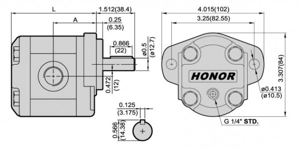 Ho<em></em>nOR 双向泵1M系列