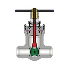 POWELL VALVES 耐腐蚀闸阀1907系列