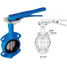 POWELL VALVES 对夹式弹性阀座蝶阀1271Y系列