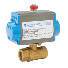 MARWINVALVE 直接安装黄铜球阀DM600系列