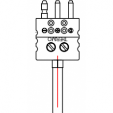 THERMO ELECTRIC 带有快速断开连接器的探头