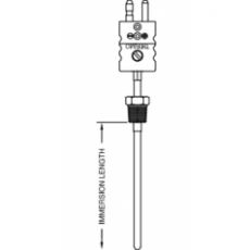 THERMO ELECTRIC 带快速断开连接器的热电偶