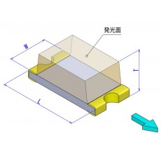 DAISHIN 贴片二*管LED 1608系列