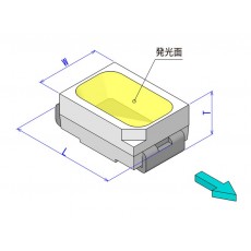 DAISHIN 贴片二*管LED 3020(t=1.3)系列