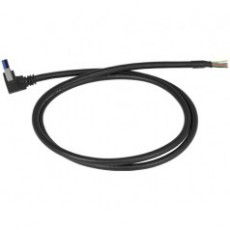 ELFIN 黑色 USB 电缆，A 型公头系列