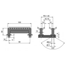 Mink Bursten 水貂专用刷SOB-TRW-K103