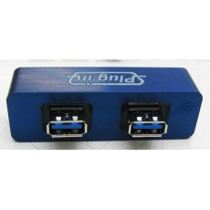 Plug in 带2个USB 3.0母/母连接器系列