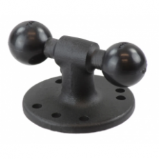 RAM MOUNTS 双球适配器带圆形底座B 尺寸系列