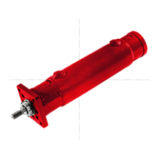HYDROPNEU 带水冷套和前法兰的 44 型差速缸系列