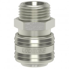 LUDECKE 带外螺纹的接头ES DN 7.2 系列