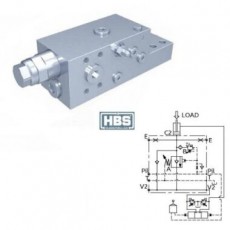 HBS 挖掘机直列阀EMM 275D 系列