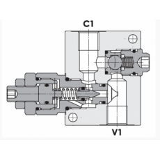 FLUID-PRESS 直动式顺序阀FPSQ-D-15-CB