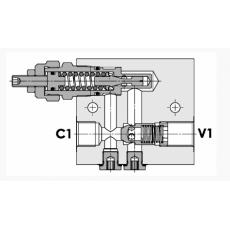 FLUID-PRESS 直动式顺序阀FPSQ-D-70-CB