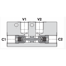 FLUID-PRESS 双*导式单向阀FPD-LE-1/4