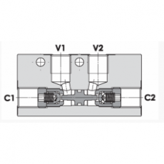 FLUID-PRESS 双*导式单向阀FPD-LE-1/4