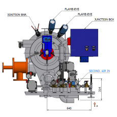 SUNFLAME 锅炉用DF燃烧器SDR-G200系列