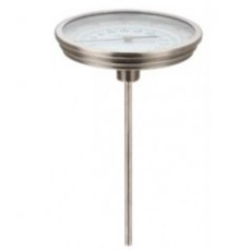 SHINKEG 密封卷边轴向双金属温度计系列