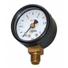 CITEC 钢壳压力表干式6000系列