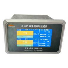 GJE 液晶双通道振动监视仪GJ815系列