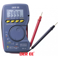 DER EE 袖珍型数字万用表DE-15系列