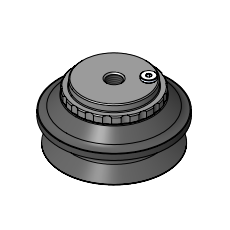 EDCO USA 波纹管真空吸盘XP-B110系列