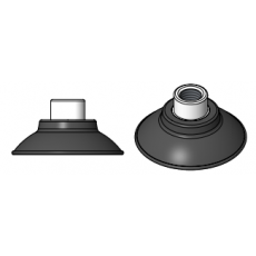 EDCO USA 平凹型真空吸盘XP-FC75-38F系列