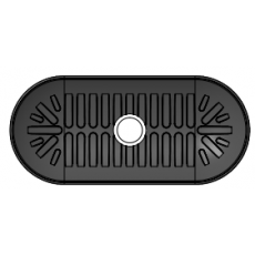 EDCO USA 椭圆形真空吸盘OF-60x140系列