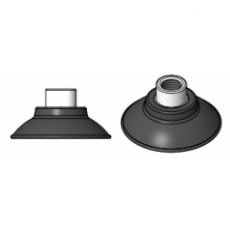 EDCO USA 平凹型真空吸盘XP-FC75-38F系列