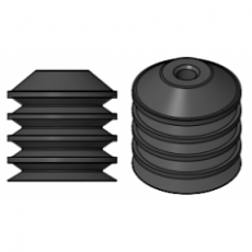 EDCO USA 波纹管真空吸盘XP-BL50系列