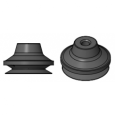 EDCO USA 波纹管真空吸盘XP-B50系列