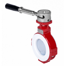 RICHTER 带多点定位手柄的对夹式蝶阀NKS-T系列