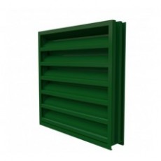 Nailor 可排水挤压铝百叶窗1602D系列