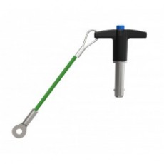 Jergens T型手柄快拆销带不锈钢环眼挂绳系列