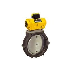 CHALWYN 气动弹簧复位蝶阀CE218系列