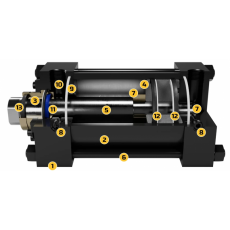 YATES 拉杆液压缸H6系列