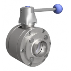 AWH 晶片式球阀手动操作DIN系列