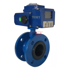 TOKY 电动法兰橡胶蝶阀系列