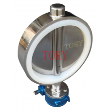 TOKY 涡轮316L衬氟蝶阀系列