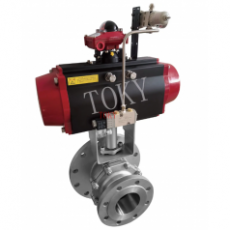 TOKY 气动放料球阀系列