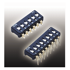 NIDEC Components 滑动型DIP开关CFS系列