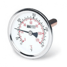 WEISS 热水双金属拨盘式温度计HWBM25系列